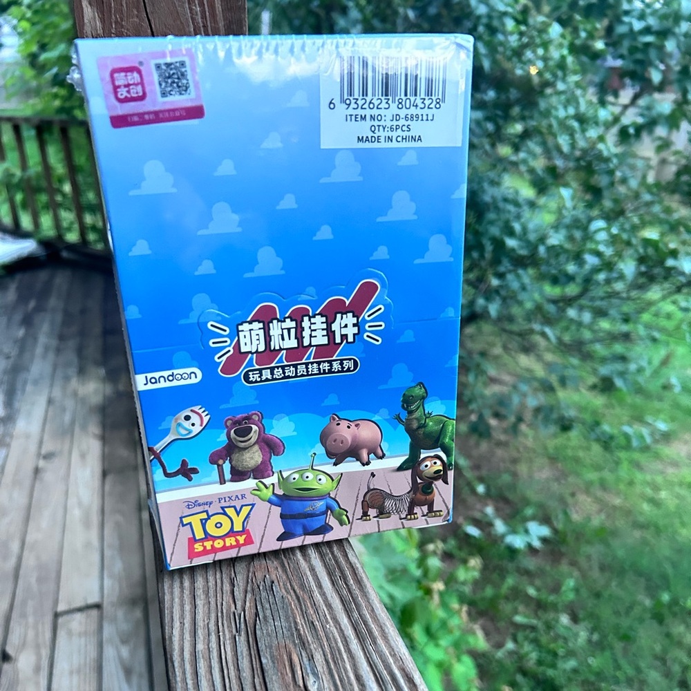 6 pk of Toy Story hanging characters